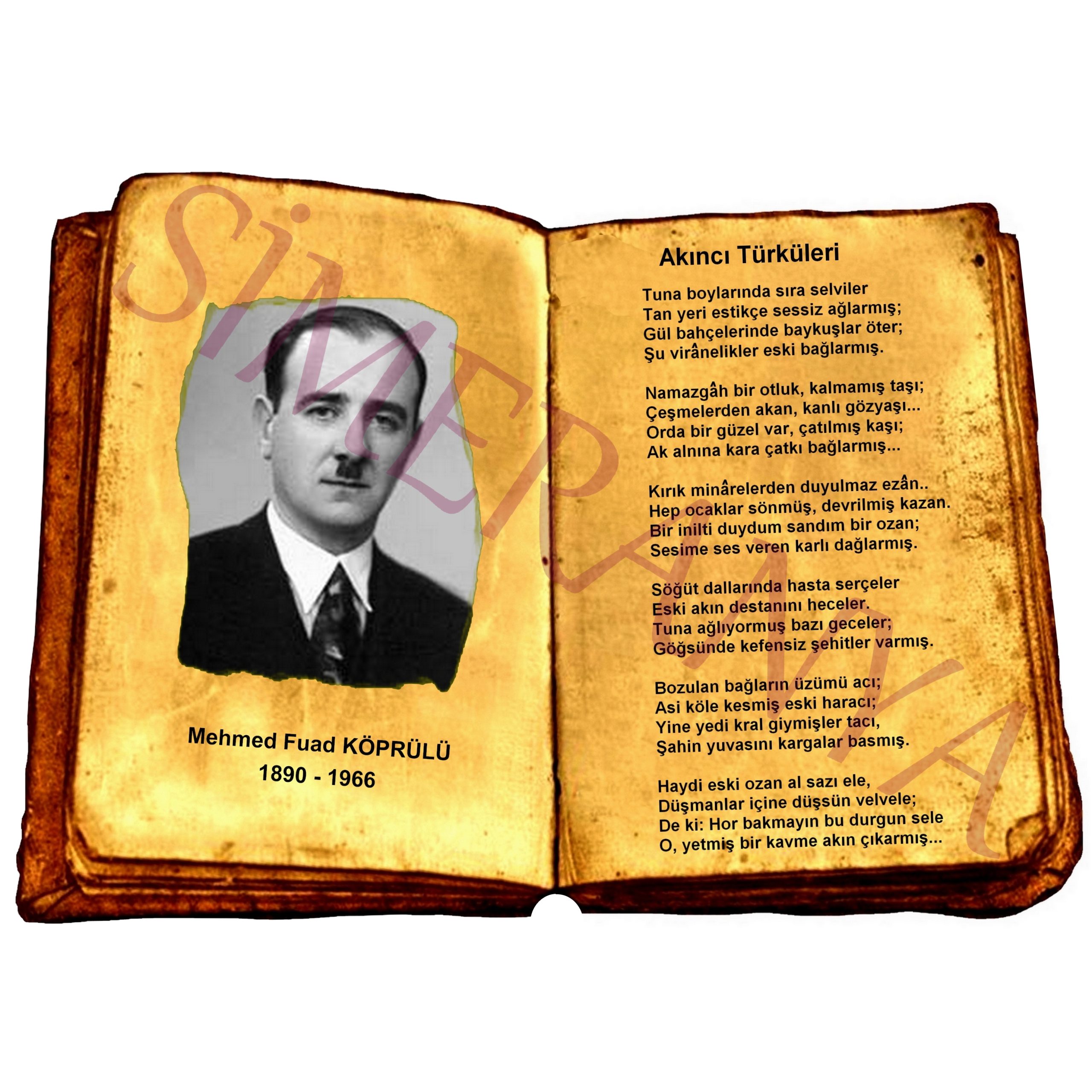 Mehmed Fuad KÖPRÜLÜ - Akıncı Türküleri - Görsel 1