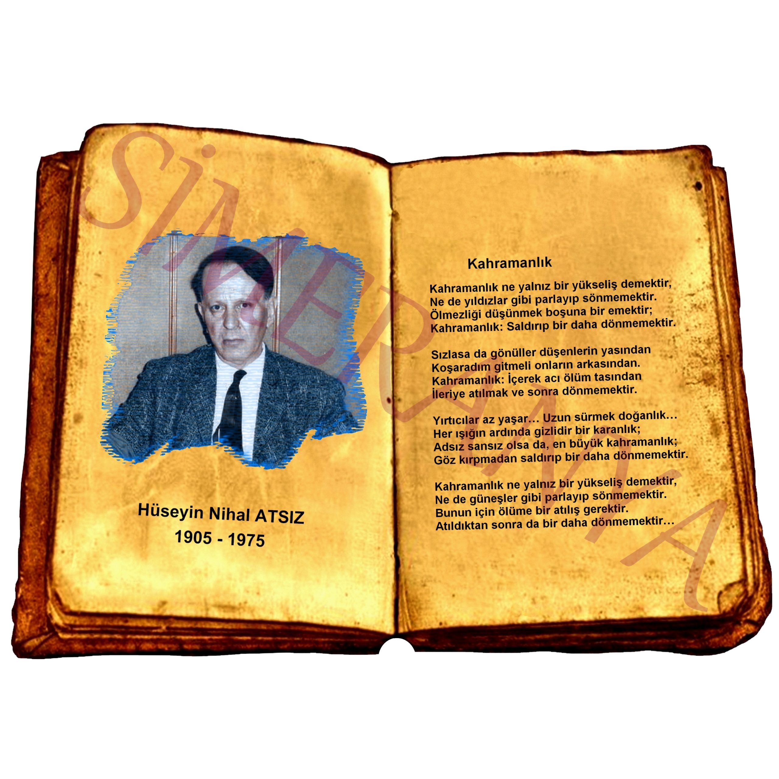 Hüseyin Nihal ATSIZ - Kahramanlık - Görsel 1