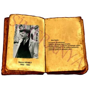 Nazım HİKMET - Beş Satırla